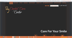 Desktop Screenshot of mydentalcarecenter.com